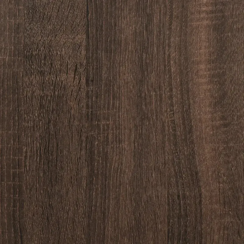 Armoire élégante en bois d'ingénierie 90 x 50 x 180 cm rangement grand espace style industriel en chêne marron 02_0049680