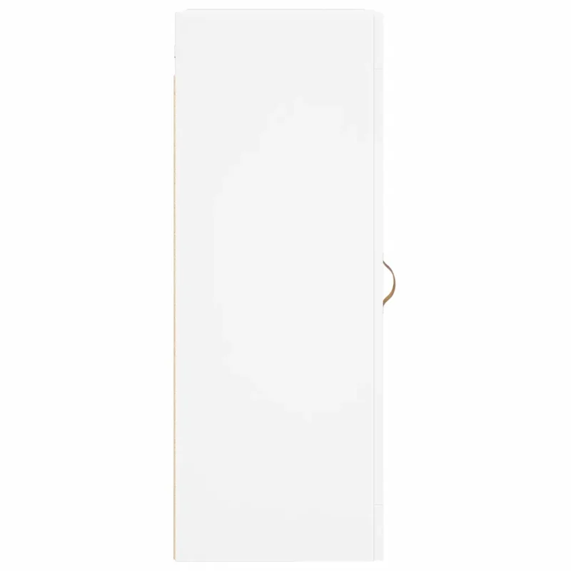 Armoire murale blanche élégante avec 3 compartiments 34,5 x 34 x 90 cm en bois d'ingénierie blanc 02_0048937