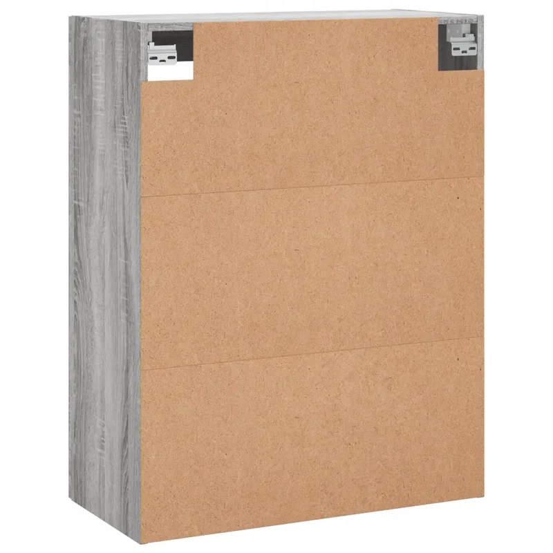 Armoire murale pratique rangement 69,5 x 34 x 90 cm design élégant en bois d'ingénierie sonoma gris 02_0048615