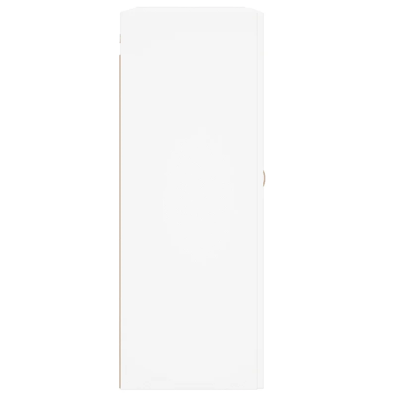 Armoire murale élégante design contemporain 69,5 x 34 x 90 cm grand espace de rangement en bois blanc 02_0048907