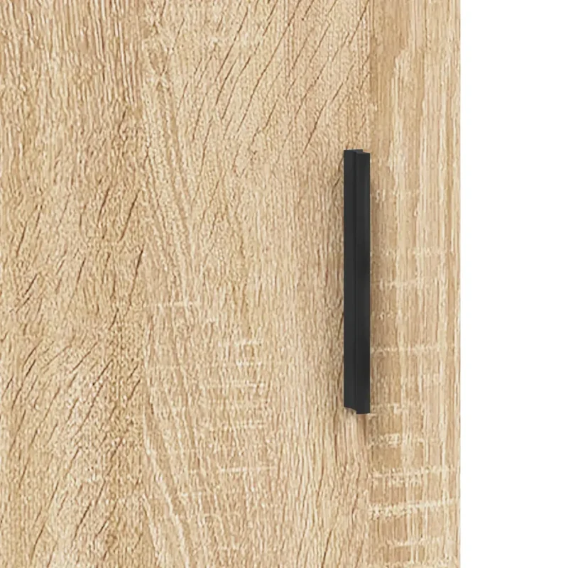 Armoire murale chêne sonoma 60 x 31 x 60 cm espace de rangement pratique style moderne en bois d'ingénierie chêne sonoma 02_0048816