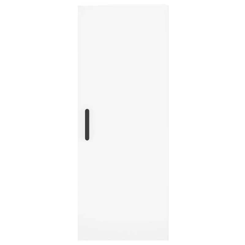 Armoire murale design pratique rangement 34,5 x 34 x 90 cm en bois d'ingénierie blanc 02_0048665