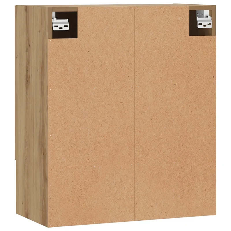 Armoire murale pratique élégante rangement 60 x 31 x 70 cm en bois d'ingénierie chêne artisanal 02_0051022