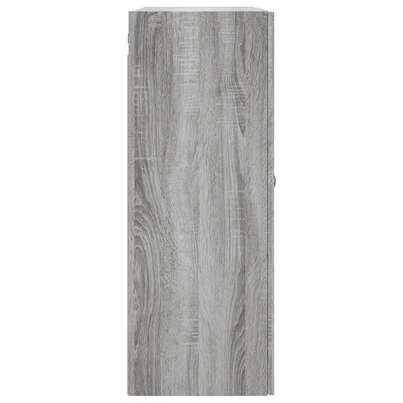 Armoire murale design moderne rangement pratique 69 x 34 x 90 cm en bois d'ingénierie gris sonoma 02_0048570