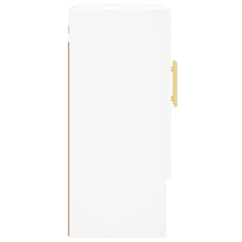 Armoire murale moderne blanche 60 x 31 x 70 cm grand espace de rangement finition mate en bois d'ingénierie blanc 02_0048755