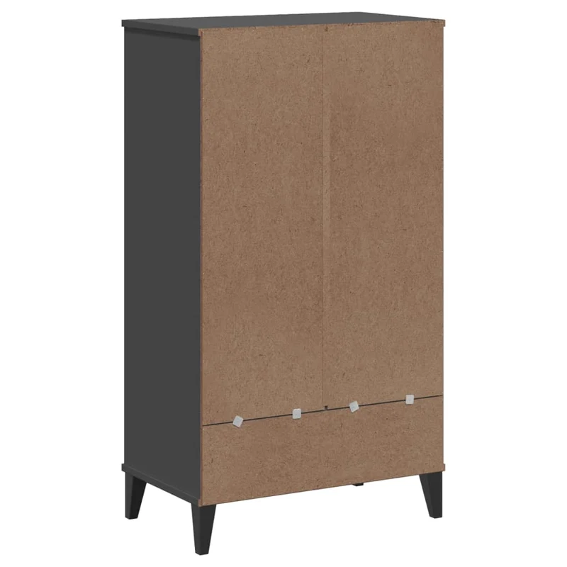 Armoire à chaussures range chaussures rangement meuble entrée couloir salon anthracite bois d'ingénierie anthracite 02_0022120