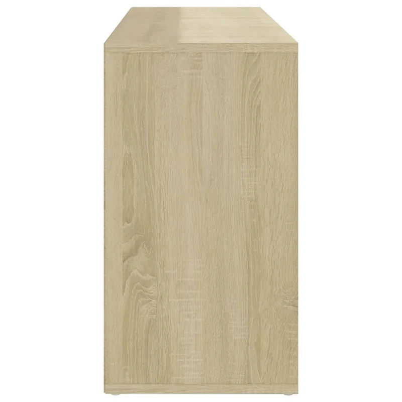 Banc à chaussures bottes commode étagère meuble entrée rangement sonoma 103 x 30 x 54,5 cm bois d’ingénierie marron 02_0022943
