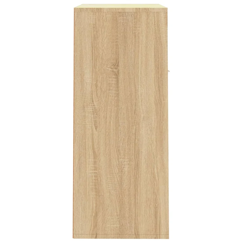 Armoire à chaussures range chaussures rangement meuble entrée couloir salon sonoma 60 x 35 x 84 cm bois d'ingénierie brun 02_0021717