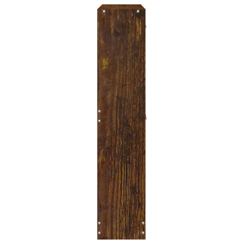 Armoire à chaussures range chaussures rangement meuble entrée couloir salon 59 x 17 x 81 cm bois d'ingénierie brun 02_0021566