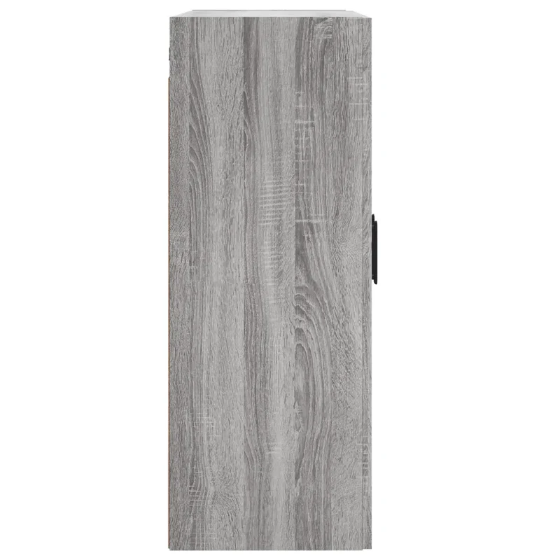 Armoire murale design élégant rangement 69,5 x 34 x 90 cm en bois d'ingénierie sonoma gris 02_0048922