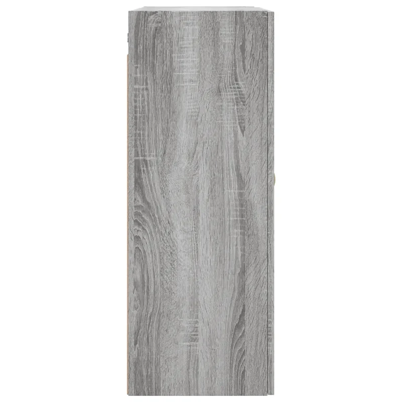 Armoire murale sonoma gris grande capacité design moderne 69,5 x 34 x 90 cm en bois d'ingénierie gris 02_0048575