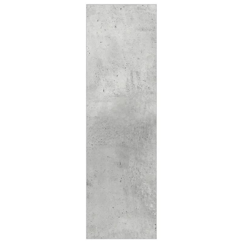 Lot de 2 armoires à chaussures murales modernes 80 x 18 x 60 cm en aggloméré gris béton 02_0047893