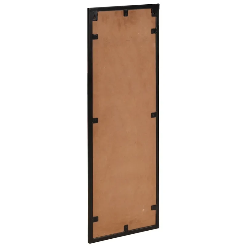 Lot de 2 porte-manteaux muraux design pratique 35 x 1 x 90 cm en bois massif acacia 02_0047571