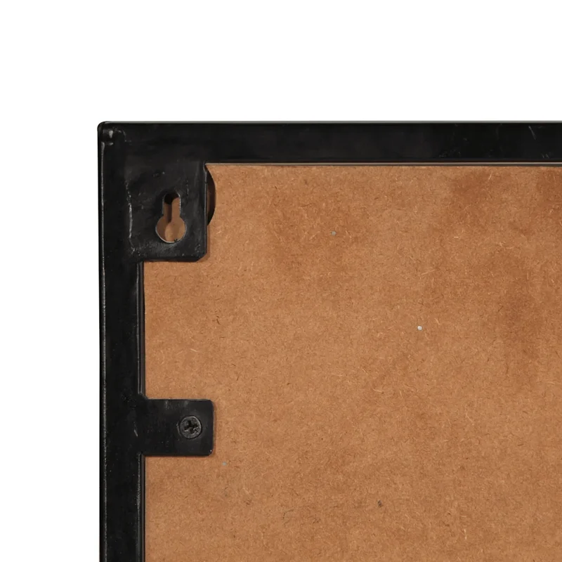 Lot de 2 porte-manteaux muraux design pratique 35 x 1 x 90 cm en bois massif acacia 02_0047571