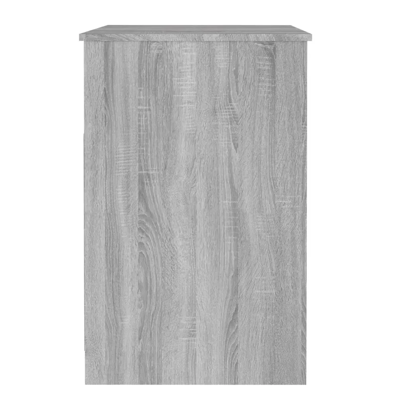 Armoire à tiroirs moderne rangement multifonctionnel 40 x 50 x 76 cm en bois d'ingénierie gris 02_0048136