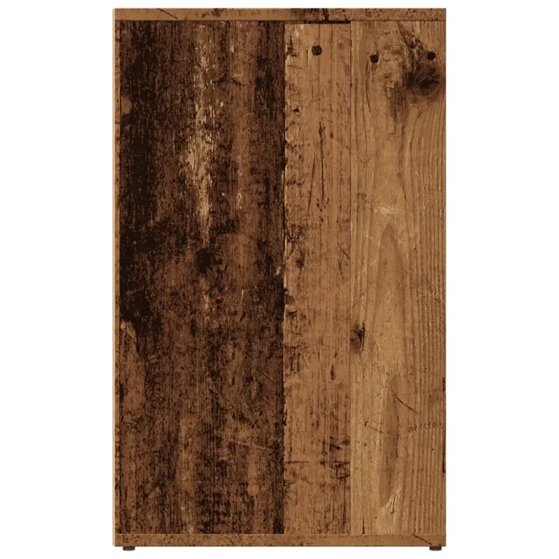 Armoire de dressing élégante moderne rangement spacieux 80 x 40 x 65 cm en bois d'ingénierie vieux bois 02_0051010