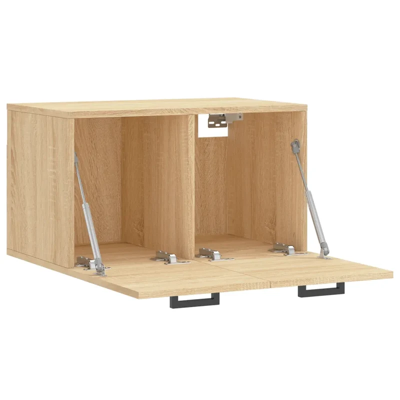 Armoire murale moderne rangement pratique 60 x 36,5 x 35 cm en bois d'ingénierie chêne sonoma 02_0048839