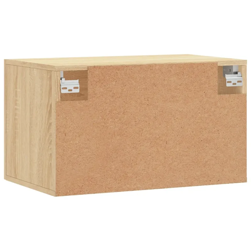 Armoire murale moderne rangement pratique 60 x 36,5 x 35 cm en bois d'ingénierie chêne sonoma 02_0048839