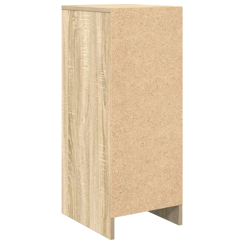 Armoire à chaussures moderne rangement pratique 29,5 x 34 x 76 cm en bois d'ingénierie chêne sonoma 02_0051762