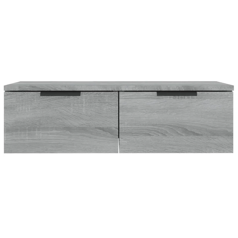 Armoire murale design polyvalente rangement 68 x 30 x 20 cm en bois d'ingénierie sonoma gris 02_0048304