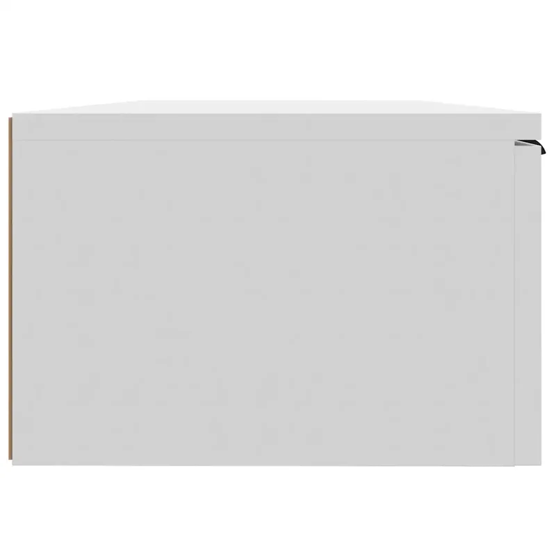 Lot de 2 armoires murales rangement classique 68 x 30 x 20 cm en bois d'ingénierie blanc 02_0055222