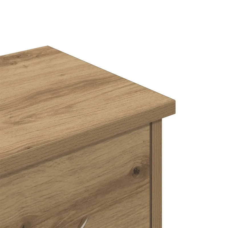 Armoire murale pratique avec tiroirs 88 x 26 x 18 cm design élégant en bois d'ingénierie chêne artisanal 02_0050691