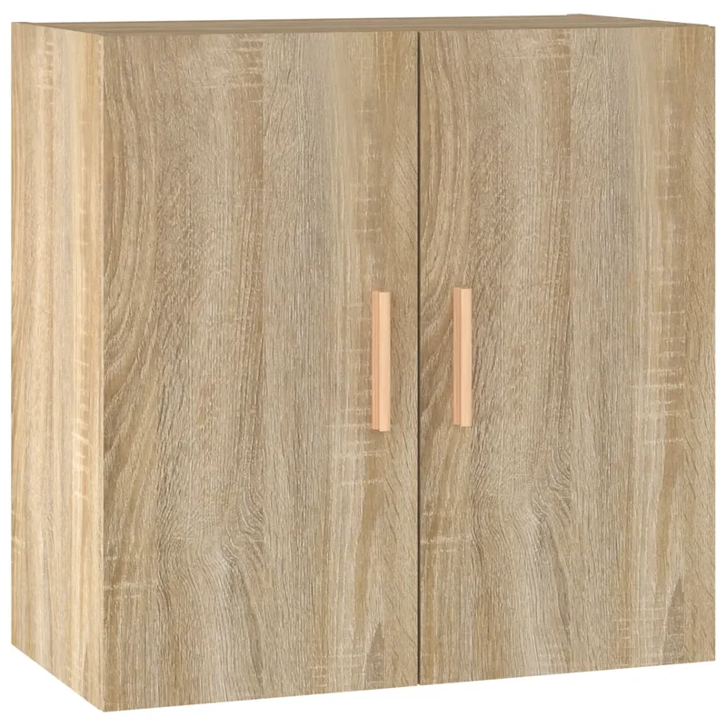 Armoire murale scandinave rangement grand espace 60 x 30 x 60 cm en bois d'ingénierie chêne sonoma 02_0048050