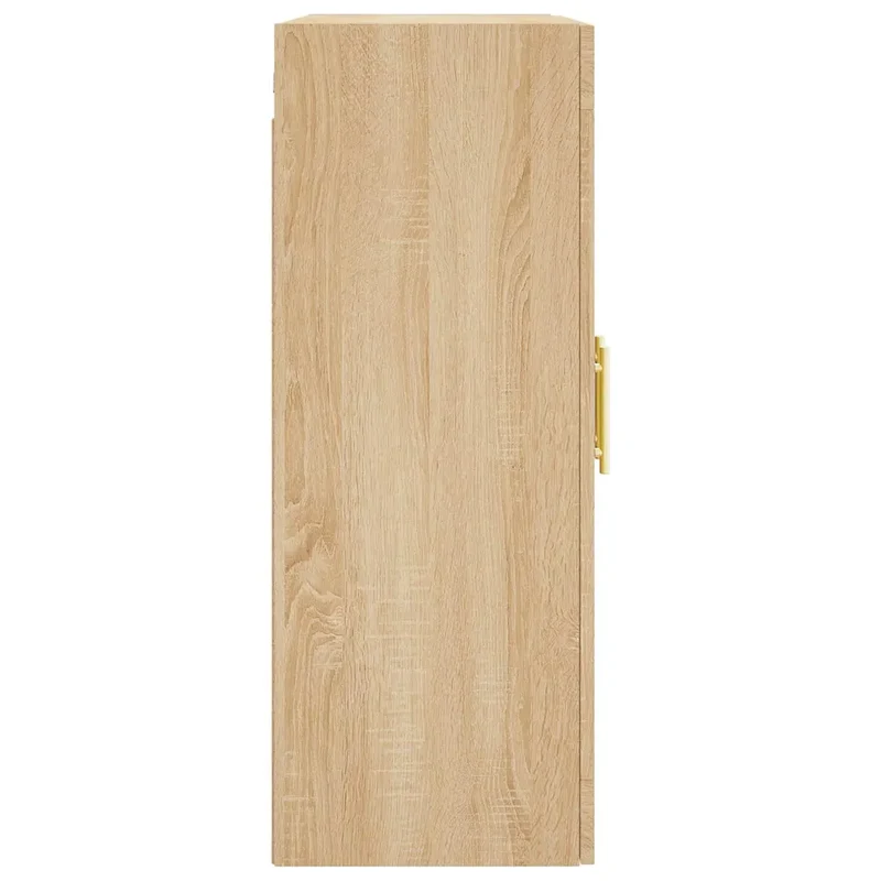 Armoire murale élégante pratique 69,5 x 34 x 90 cm design contemporain en bois d'ingénierie chêne sonoma 02_0048619