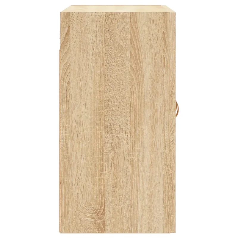 Armoire murale pratique rangement style moderne 60 x 31 x 60 cm en bois d'ingénierie chêne sonoma 02_0048787