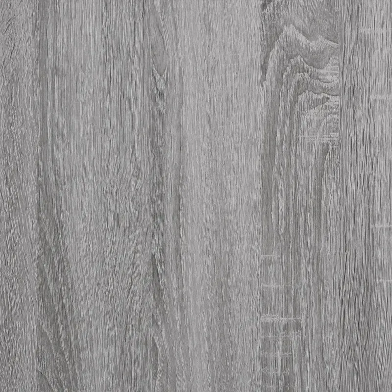 Armoire latérale décorative fonctionnelle 35 x 35 x 55 cm en bois d'ingénierie gris sonoma 02_0048540