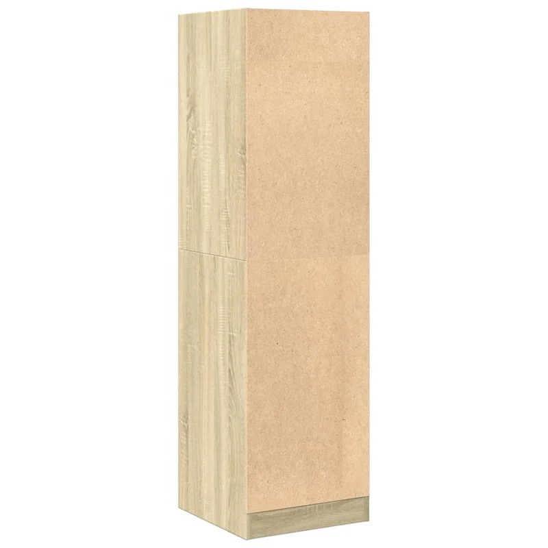Armoire d'apothicaire chêne sonoma bois d'ingénierie 40 x 41 x 144,5 cm grand espace de rangement style classique en bois chêne sonoma 02_0055660