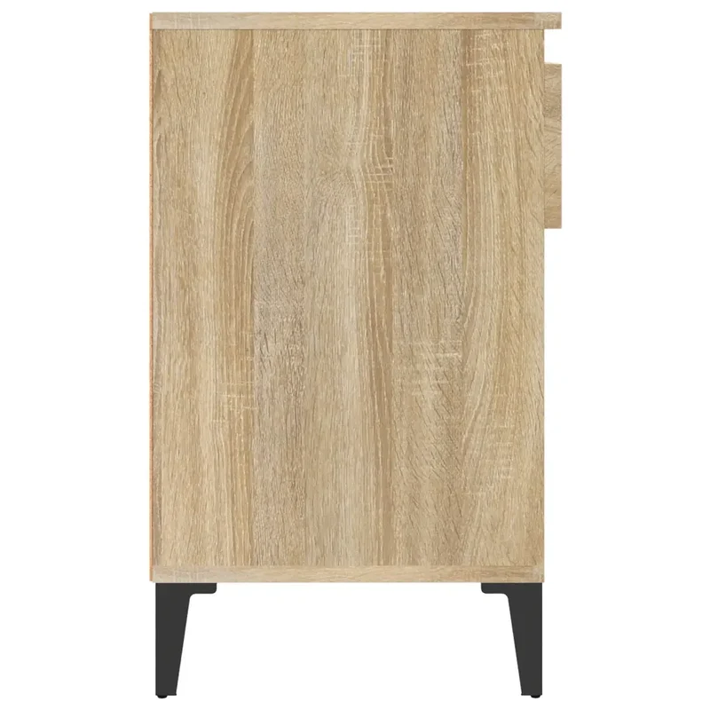 Armoire à chaussures moderne espace de rangement 102 x 36 x 60 cm en bois d'ingénierie chêne sonoma 02_0048447