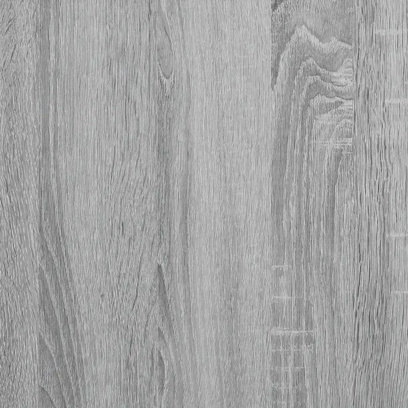 Armoire de rangement empilable 60 x 31 x 40 cm pratique pour organisation intérieure en bois d'ingénierie gris 02_0051198