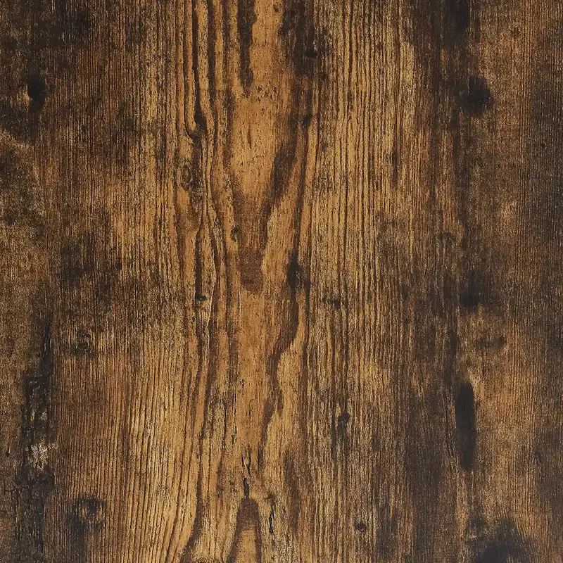 Armoire avec tiroirs rangement chic 50 x 50 x 200 cm en bois d'ingénierie chêne fumé 02_0048154