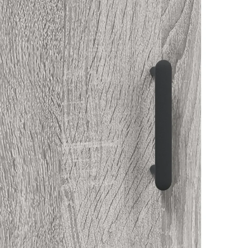 Armoire murale moderne rangement pratique décoratif 60 x 31 x 60 cm en bois d'ingénierie gris 02_0048813