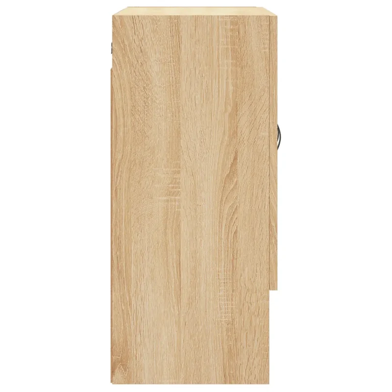 Armoire murale pratique avec espace de rangement 60 x 31 x 70 cm en bois d'ingénierie chêne sonoma 02_0048761