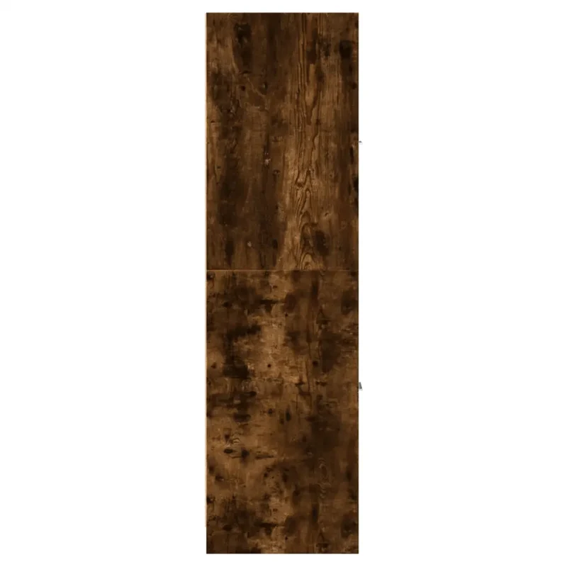 Armoire d'apothicaire multifonctionnelle avec 4 tiroirs rangement 30 x 41 x 144 cm en bois d'ingénierie chêne fumé 02_0050623