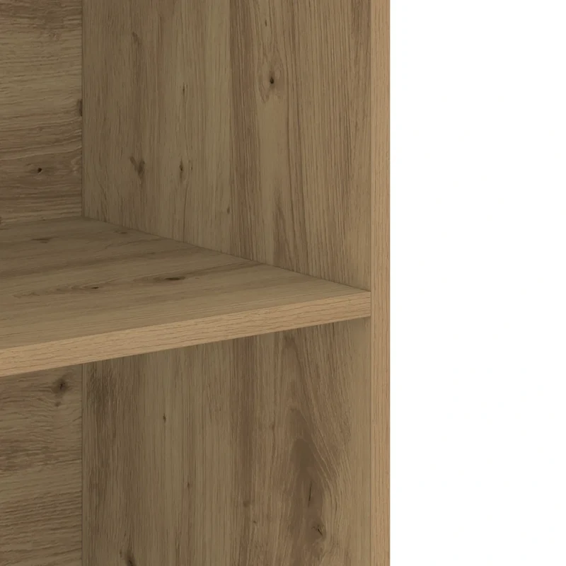 Armoire murale suspendue moderne rangement 69,5 x 32,5 x 90 cm en bois d'ingénierie chêne artisanal 02_0051020