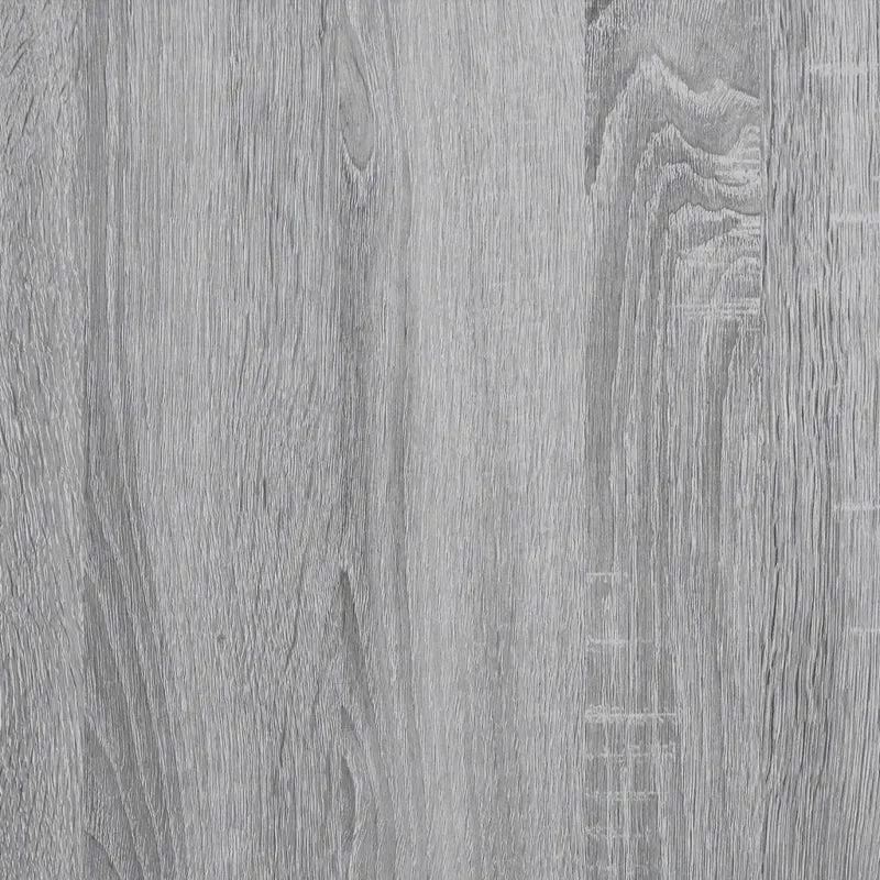 Armoire apothicaire classique multifonctionnelle rangement 30 x 41 x 118 cm en bois d'ingénierie gris 02_0050615