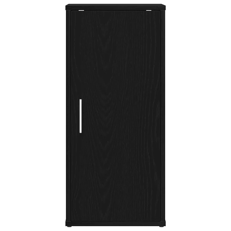 Lot de 2 armoires à chaussures pratique 32 x 35 x 70 cm rangement flexible décoration en bois d'ingénierie noir 02_0051803